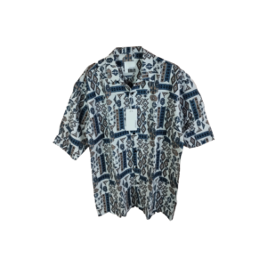 Oversized 5 sleeve printed shirt