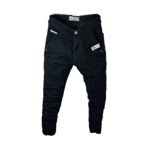 Men’s Balloon Fit Black Denim Jeans – Relaxed & Trendy Casual Wear